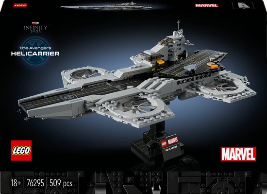 Foto: Lego de avengers helicarrier