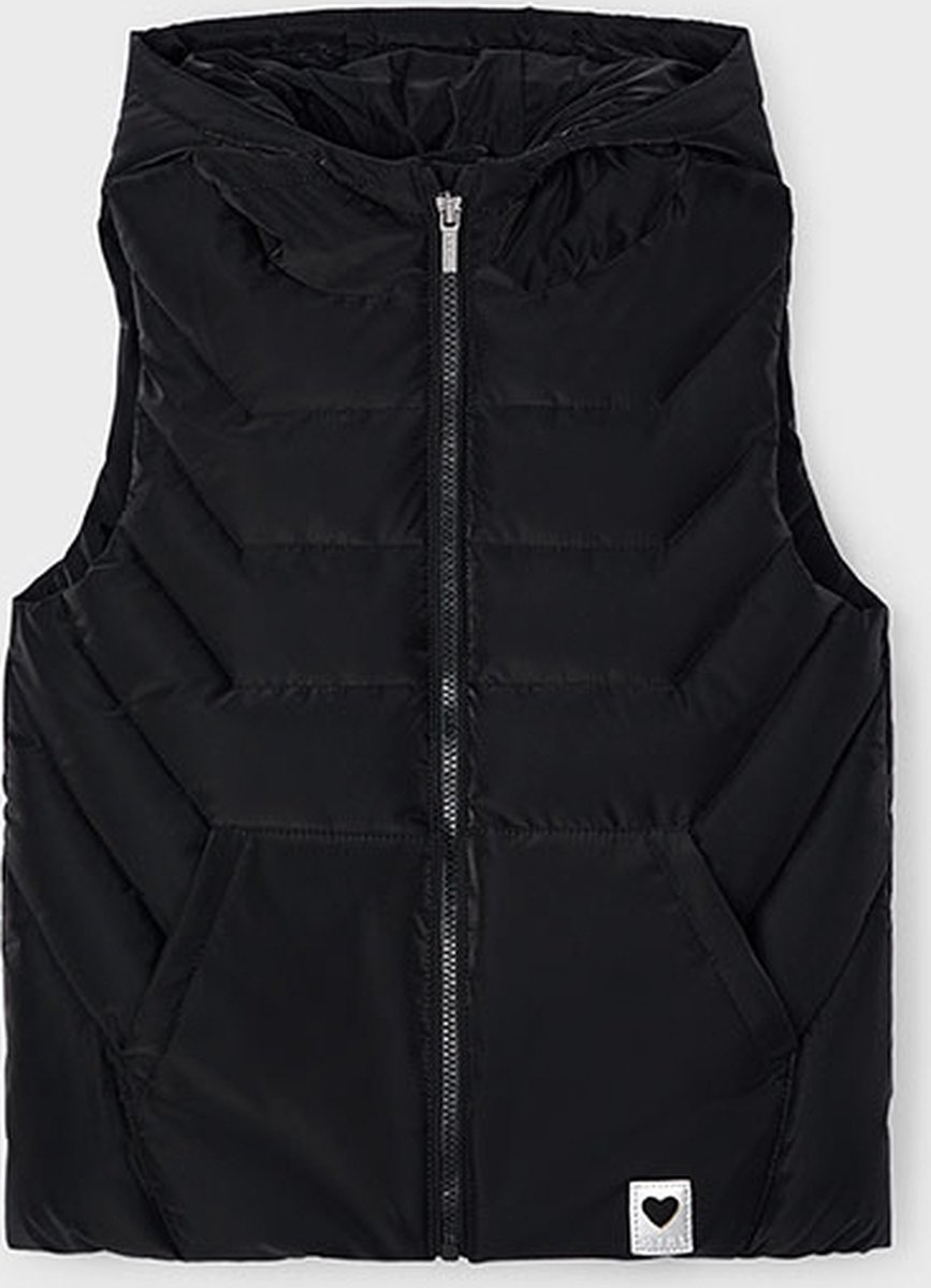 MAYORAL - Vest - Maat 110 - Meisjes - ZWART -