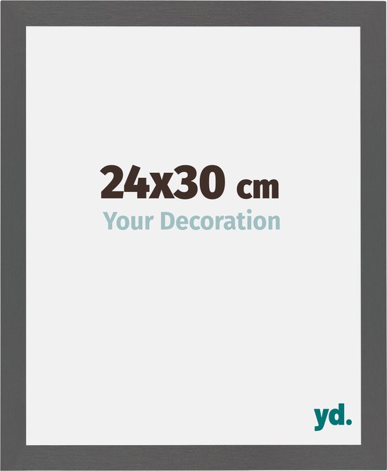 Cadre Photo Mura Votre Décoration - 24x30cm - Anthracite
