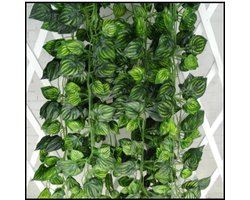 foto van EPIN | Decoratieve Hangplant | Kunstplant Slinger | Klimop Decoratie | Nep Planten | 2 M