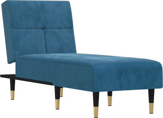 vidaXL-Chaise-longue-fluweel-blauw