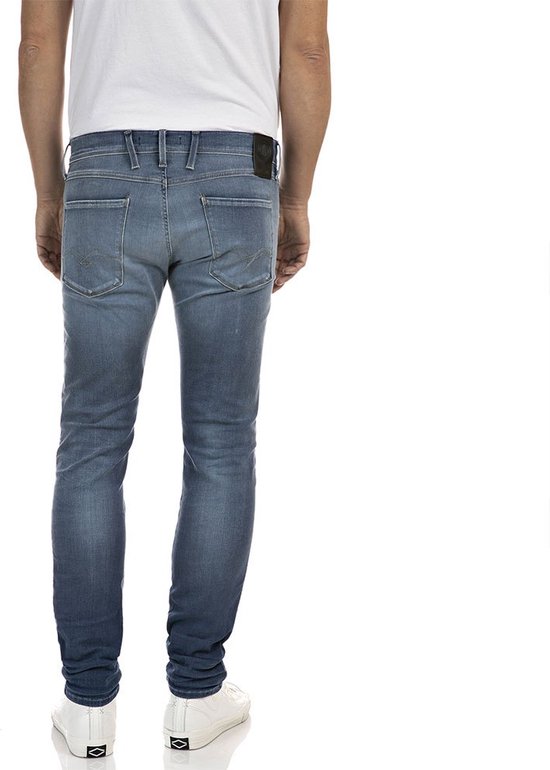 RICA LEWIS RL802 - Jeans attillati da uomo elasticizzati - Nero | Italia