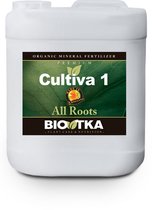 BioTka CULTIVA 1 ALL ROOTS 5 Ltr. - Wortelstimulator- wortel - plantvoeding - biologische plantvoeding - bio supplement - hydro plantvoeding - plantvoeding aarde - kokosvoeding - kokos voeding - coco - organische plantenvoeding - organisch