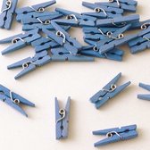 Folat - Mini Wasknijpers Babyblauw