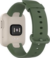 Siliconen bandje - geschikt voor Xiaomi Mi Watch Lite - groen