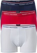 Bol.com Tommy Hilfiger - Boxershorts 3-Pack Trunk Multi - Heren - Maat S - Body-fit aanbieding