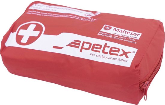 Petex 10.029 PETEX Verbandtas (b x h x d) 22.5 x 13 x 6.5 cm DIN 13164 02-2022 1 stuk(s)