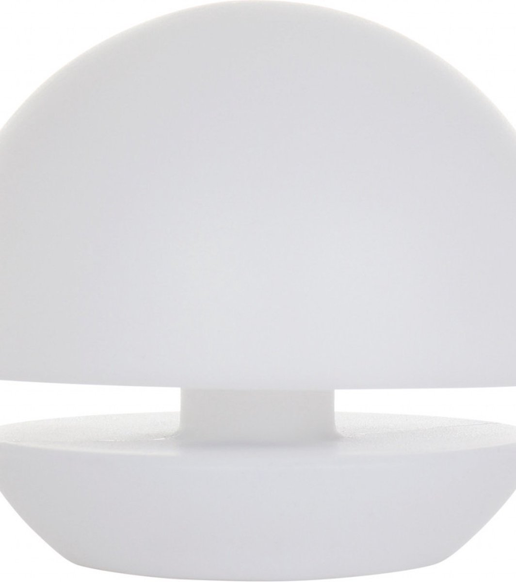 Anne Lighting - Tafellamp Modern - Wit - H:26cm - Ø:16.5cm - Universeel - Voor Binnen - Kunststof - Tafellampen - Bureaulamp - Bureaulampen - Slaapkamer - Woonkamer - Eetkamer