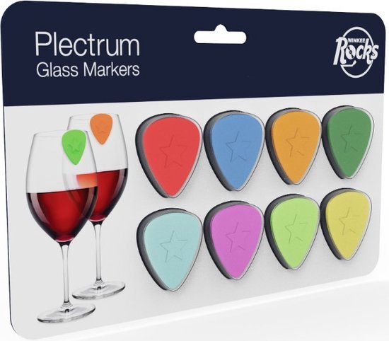 Marqueur de verre Pick - 8 pièces - Mags
