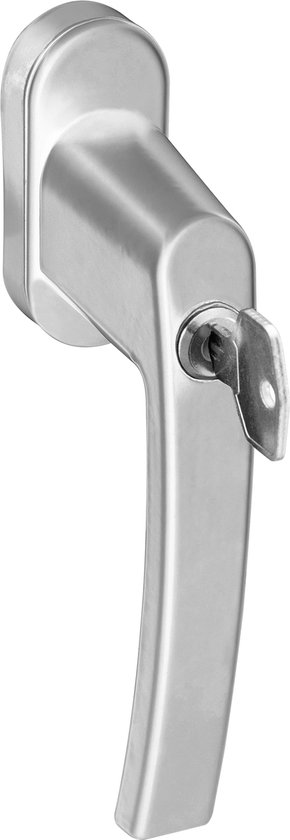 AXA RAAMSLUITING ALUMINIUM F2 AFSLUITBAAR MET SLOT RECHTS MET NOK OPBOUWSLUITKOM 3319-51-92/G