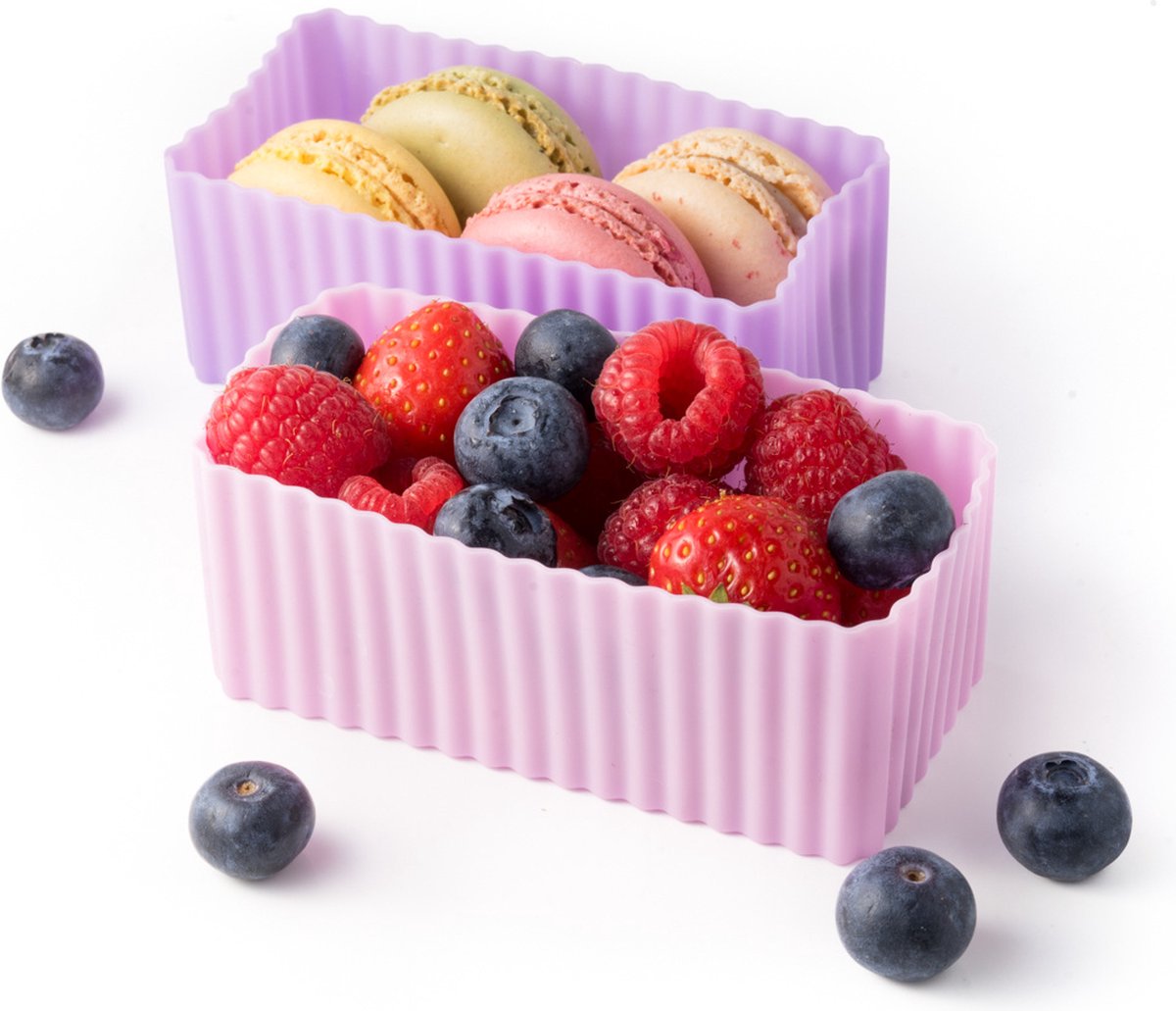 Bento Vormpjes - Roze/Lila