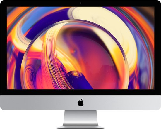 Apple iMac Intel® Core™ i5 68,6 cm (27") 5120 x 2880 Pixels Alles-in-één-pc 8 GB DDR4-SDRAM 1 TB Fusion Drive AMD Radeon Pro 575X macOS Mojave 10.14 Wi-Fi 5 (802.11ac) Zilver