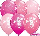 Disney - Minnie Mouse - Ballonnen - Licht roze - Juchsia - Roze - 25 Stuks