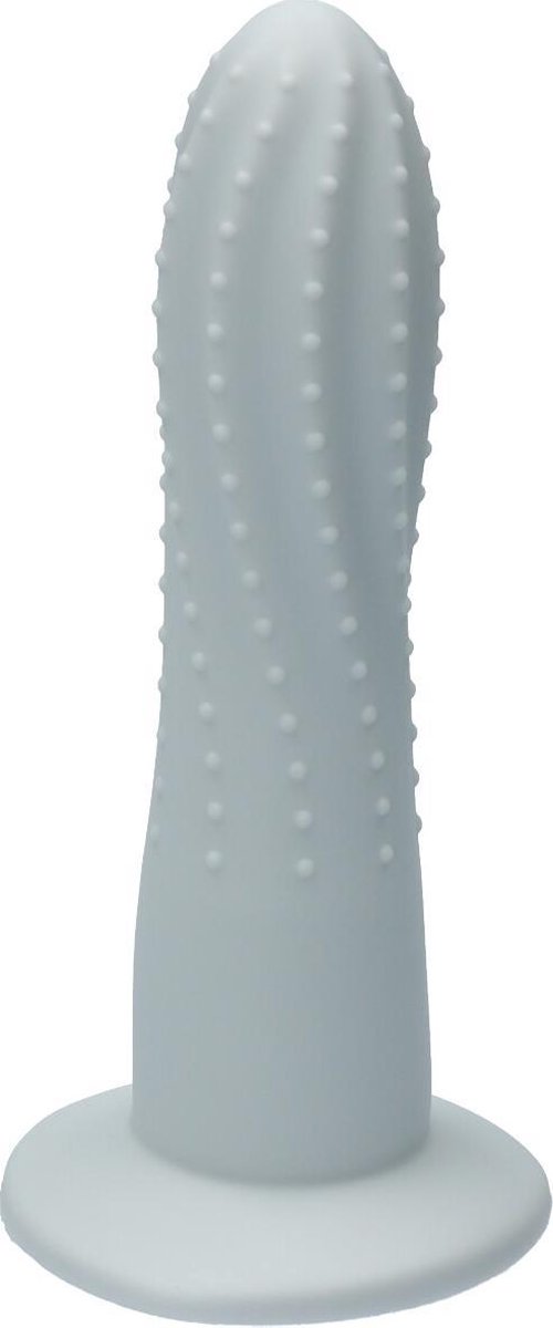 Goedkoopste Ylva & Dite - Prickly Pear - Siliconen dildo - Made in Holland - Pastel Grijs