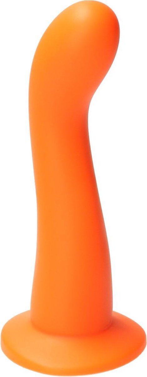 Goedkoopste Ylva & Dite - Swan - Siliconen G-spot / Anale dildo - Made in Holland - Oranje