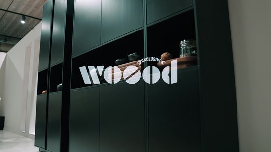 WOOOD Exclusive Finca | 170x110x40 - - Buffet - bol Pin Zwart