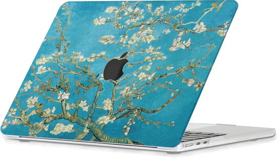 Lunso - MacBook Air 15 pouces (2023) - housse - Van Gogh Almond Blossom