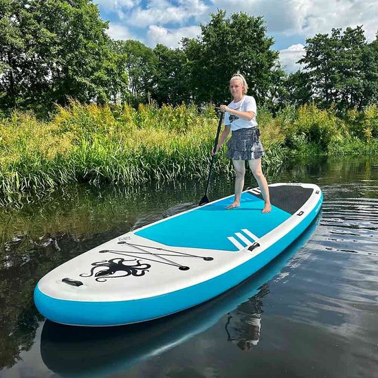 KRAKEN XL Fun Board Mega SUP | Dubbellaags Big SUP | Premium