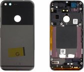 Google G-2PW4200 Pixel Achterbehuizing, Zwart, 83H40050-01, Incl. camera lens, flashlight lens, side keys