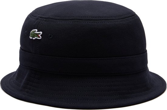 Lacoste Hoed RK2056 Marine Blauw Bucket Hat - Maat M