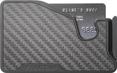 Fantom Wallet - FANTOM M - 7-13cc - RFID wallet - MagSafe compatibel - unisex - carbon fiber