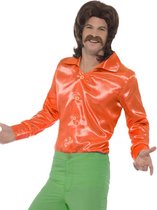 Oranje Overhemd Seventies 70s | maat L