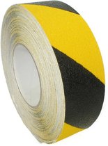Antislip tape 50mm. x 18,3m Geel / Zwart | bol.com