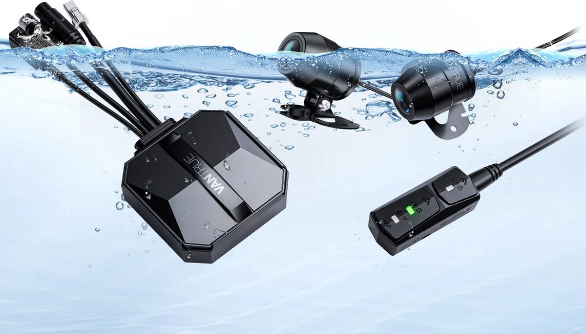 Vantrue F1 4K Dual Wifi GPS Motor dashcam thumbnail 3