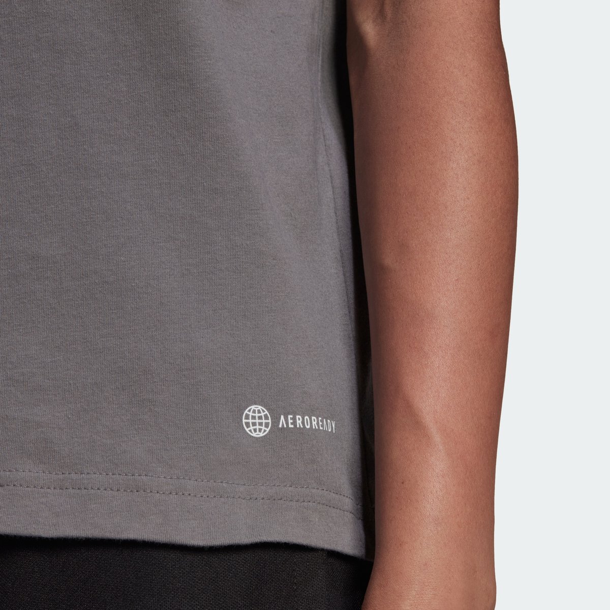 adidas Performance Entrada 22 T-shirt - Dames - Grijs - 2XS