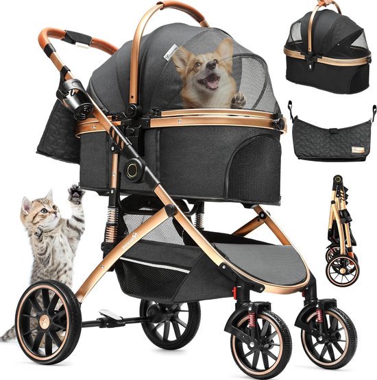 Poussette chien 20 kg on sale