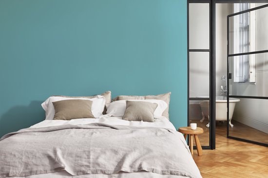 Levis EasyClean - Peinture de mélange contre les rayures noires - Mat - Shady Blue B40 - 5L