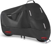 Waterdichte Motorhoes voor Buiten met Reflectie en Windbescherming - 3XL