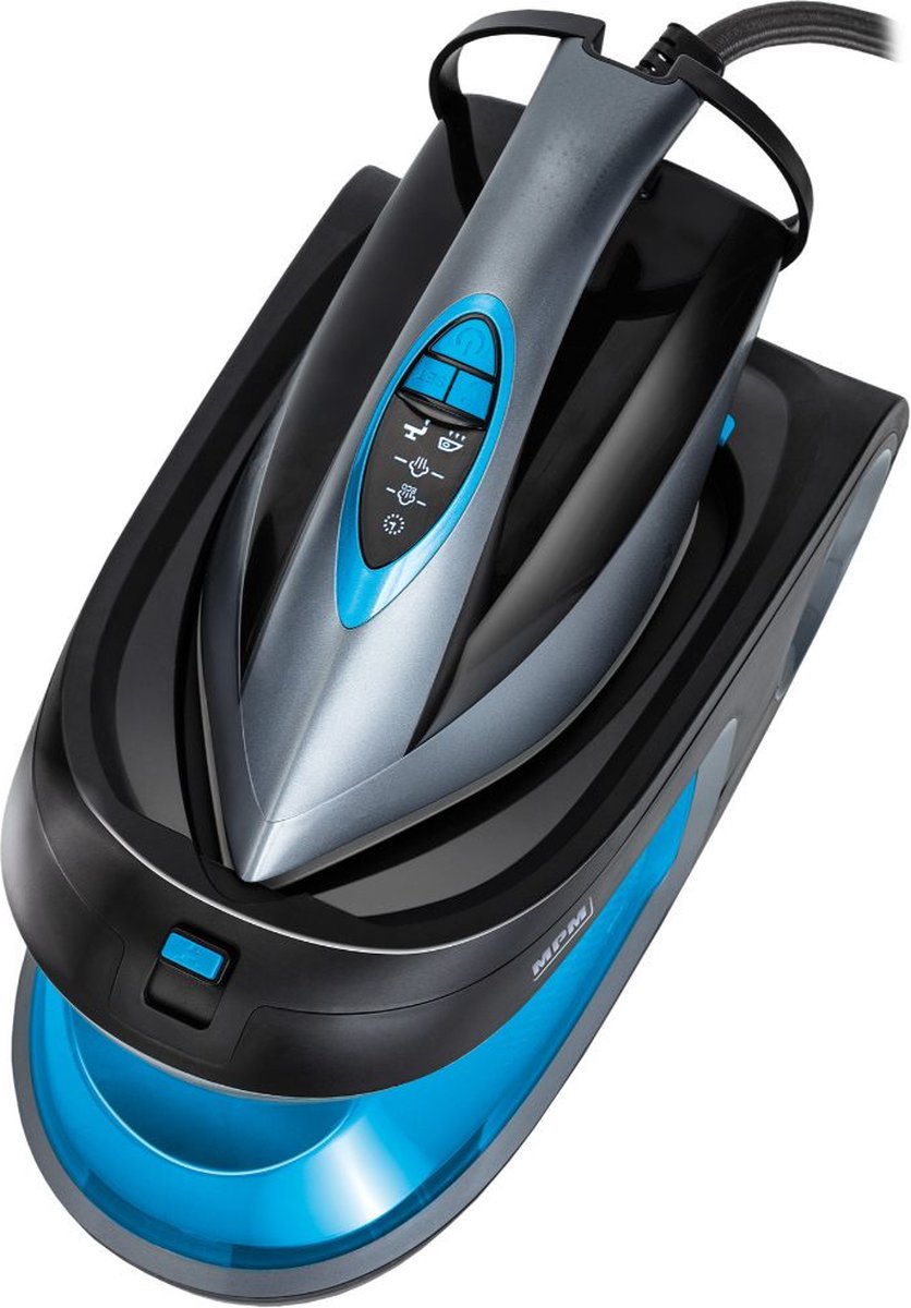 MPM Strijkijzer met Stoomgenerator - Stoomstrijkijzer - Keramische Zool - Druk max 8 bar - Zelfreinigend - 3000W — afbeelding 7