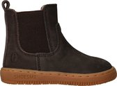 Shoesme Donkerbruin Chelsea Bootje - Sneakers Kinderen - Jongens - Dark Brown - Leer - Maat 21