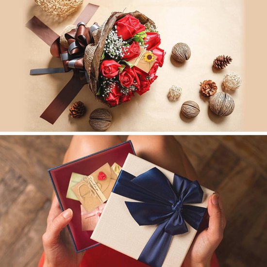 18 Stuks Retro Kraft Lege Envelop, Handgemaakte Wenskaarten Diy, Gedroogde Bloem Versierde Briefkaart, voor Verjaardag Bruiloft Dank u Groeten Kaarten Valentijnsdag Babyborrels Gunsten