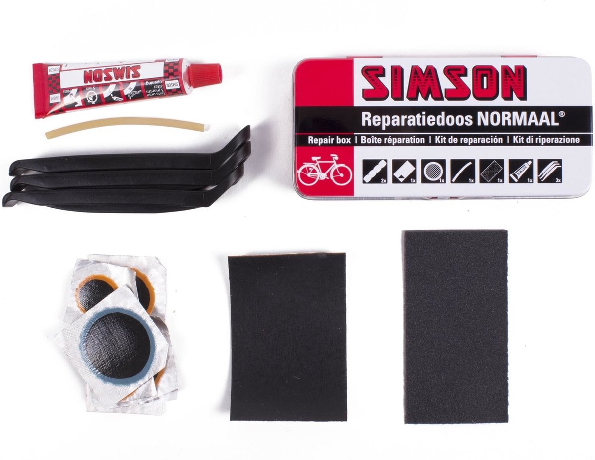 Simson fietsband reparatieset - bandenplakset