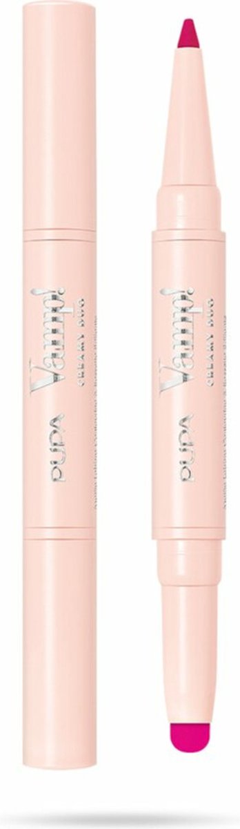 Goedkoopste PUPA Milano Vamp! Creamy Duo Lip Pencil & Shiny Lipstick 009 Flamingo Fuchsia 0,8 gr