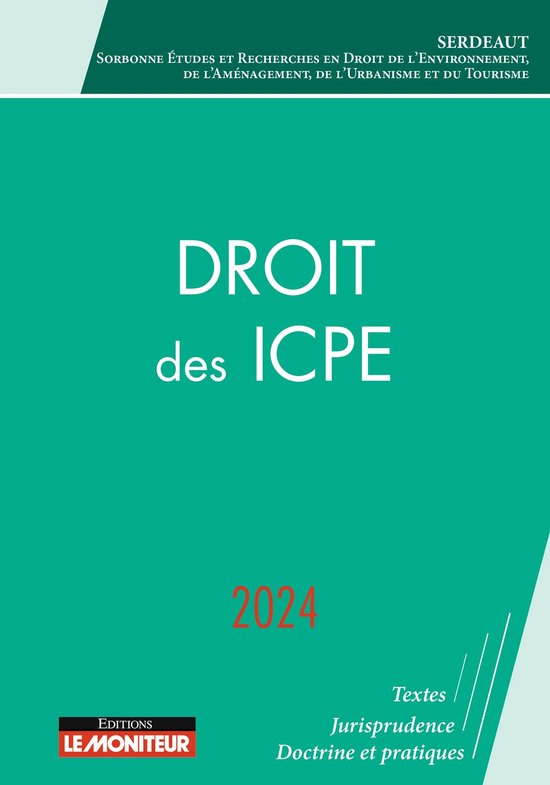 Droit des ICPE 2024 - cover