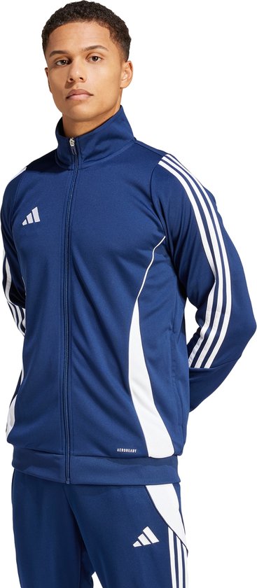 Foto: Adidas performance tiro 24 training jack heren blauw 2xl