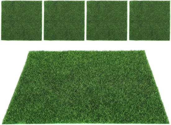 NUOBESTY Artificial Grasmat voor Modelbouw Decoratie Realistische Turf