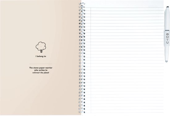 MOYU - Flamingo Desert - Carnet effaçable A4 Hardcover