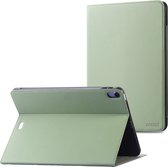 Accezz Tablet Hoes - Geschikt voor iPad Air 5 (2022) / Air 4 (2020) / Air 11 inch (2025) M3 / Air 11 inch (2024) M2 - Classic Tablet Case - Groen