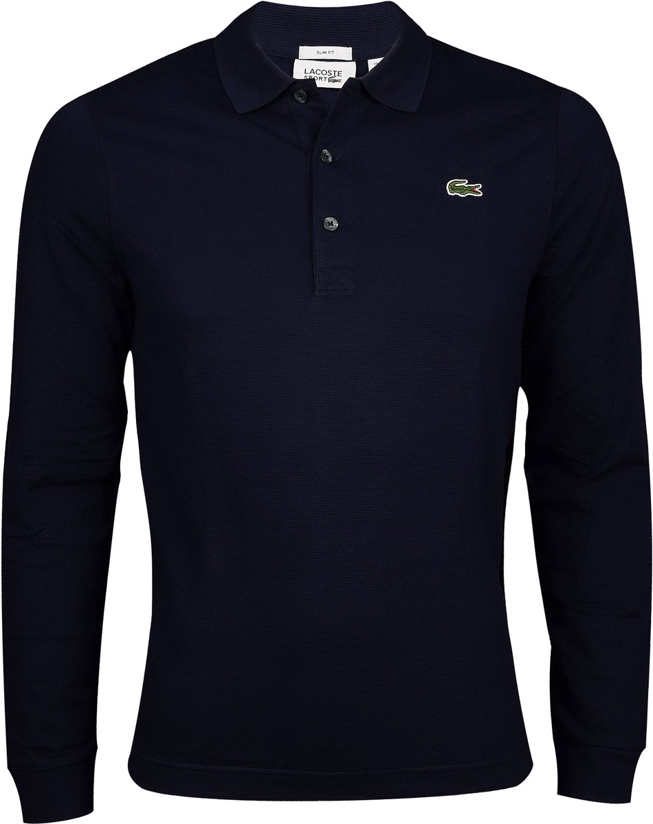 Lacoste Sport polo lange mouw Blauw