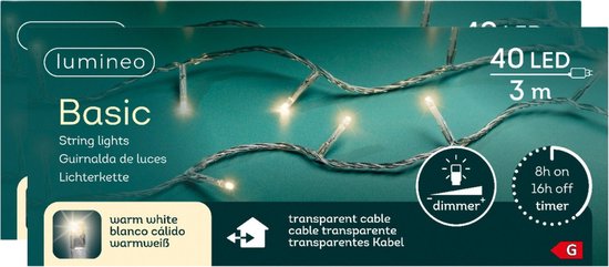 LUMINEO TREE LIGHTS Led cluster l600cm-768l zwrt/classicwarm - GroenRijk Beneden Leeuwen | Een