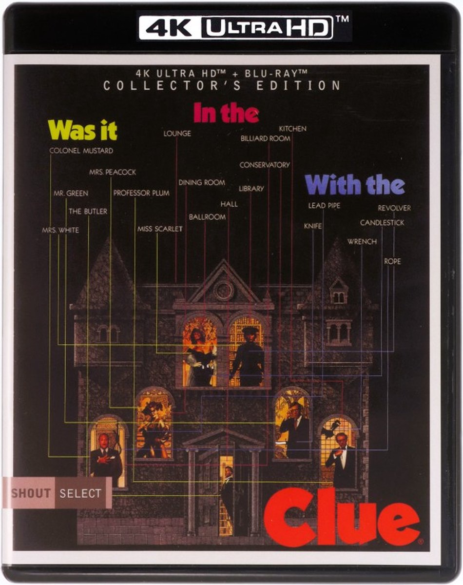 Clue [Blu-Ray 4K]+[Blu-Ray]-