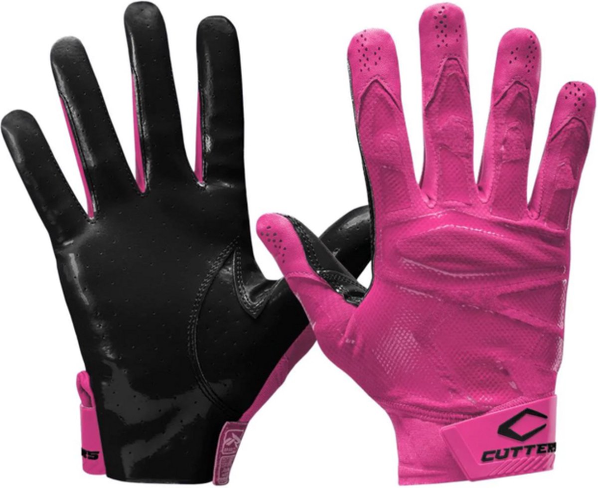 Cutters S500CS Rev Pro 4.0 Solid XXL Pink voor Sport American Football