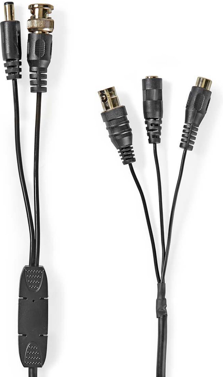 Nedis - Nedis CCTVMIC10BK Microfoon Voor Cctv-beveiligingscamera Bnc + Dc Naar Bnc + Dc + Rca - 30 Dagen Niet Goed Geld Terug van Nedis — afbeelding 3