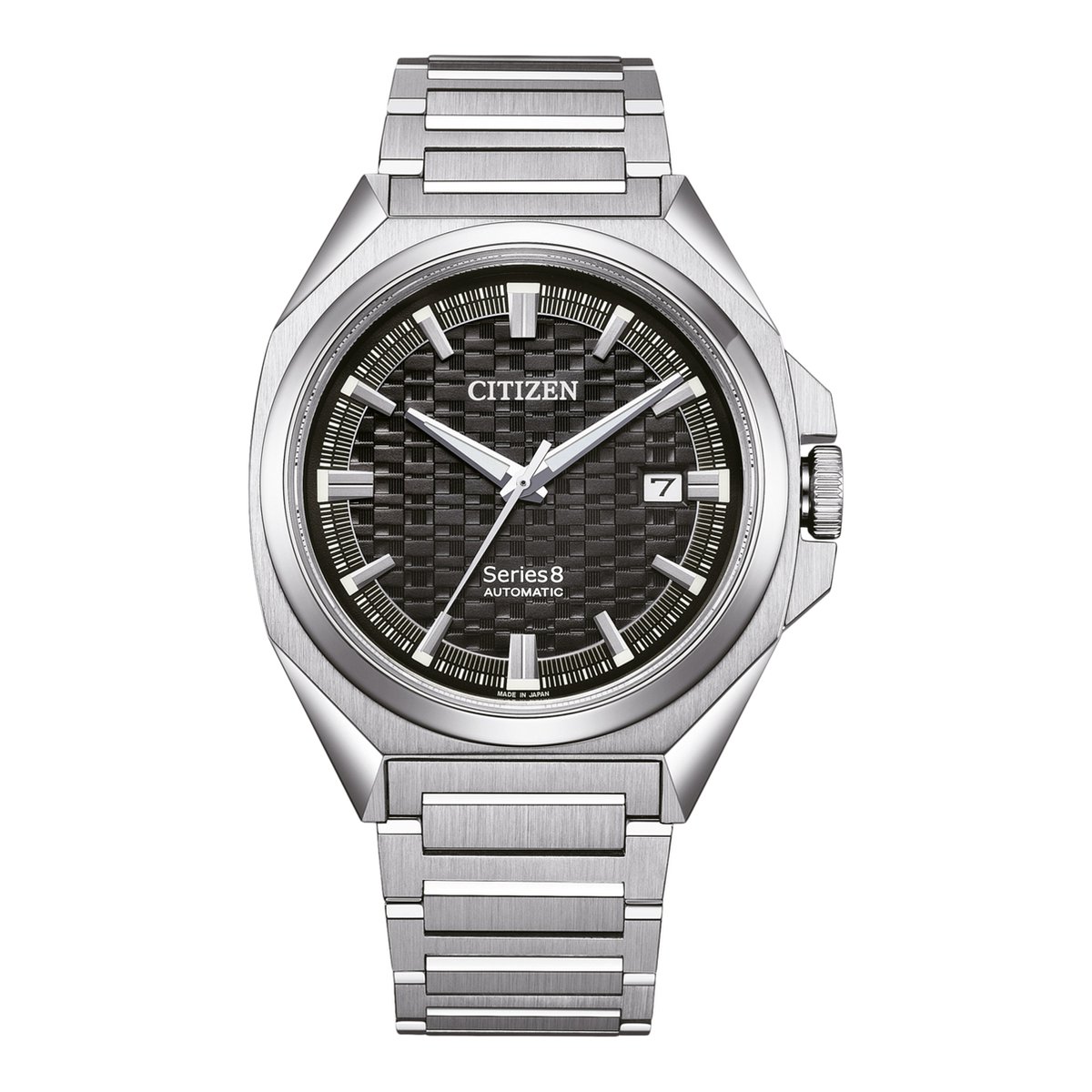 Citizen Series 8 NB6050-51E Horloge - Staal - Zilverkleurig - Ø 40 mm