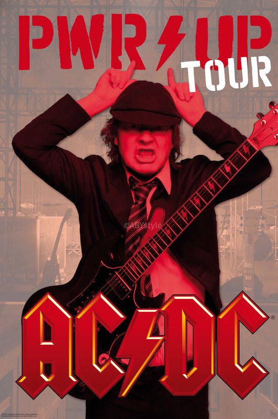 Poster ACDC PWR UP Tour 61x91,5cm | bol