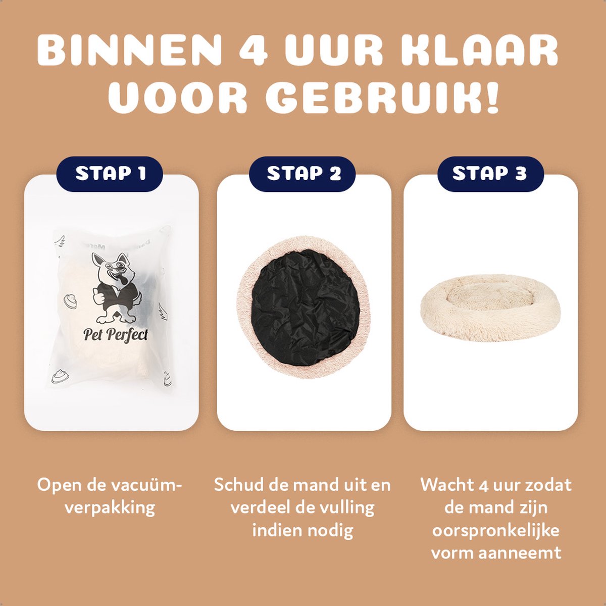 Hondenmand voor de Hele grote hond (bv. Sint Bernard) kopen? Kijk snel